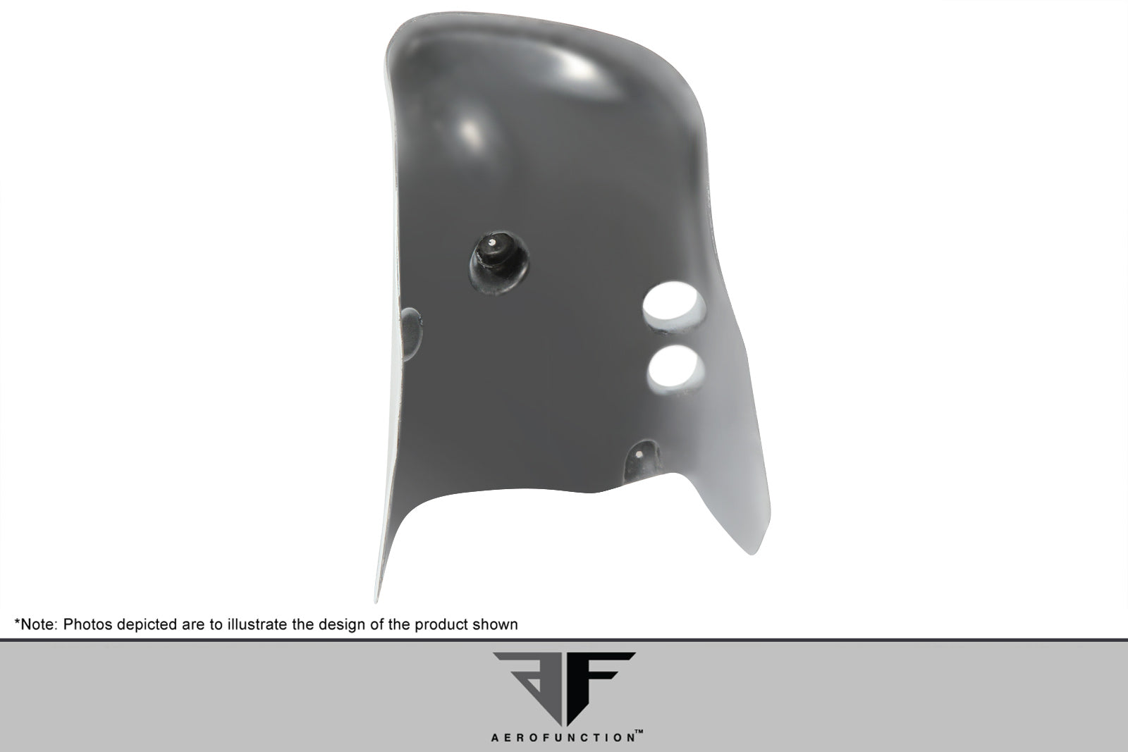 Aero Function AF-1 Bumper Scoops Compatible With 2003-2006 Porsche Cayenne - 2 Piece - 107577