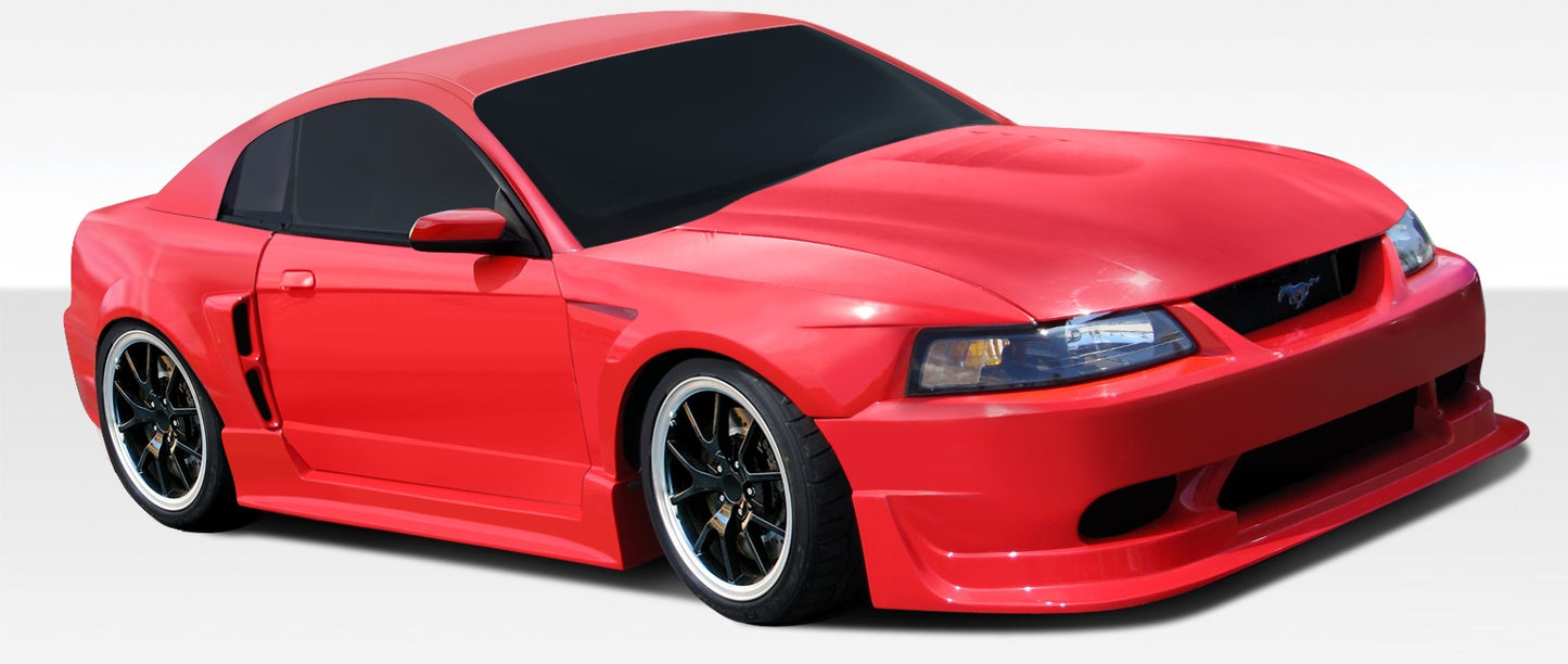 Extreme Dimensions Duraflex CBR500 Wide Body Kit Compatible With 1999-2004 Ford Mustang - 8 Piece - 107585
