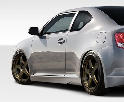 Extreme Dimensions Duraflex X-5 Side Skirts Compatible With 2011-2015 Scion TC - 2 Piece - 107598