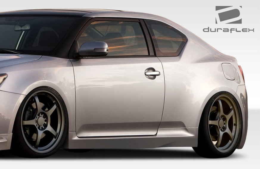 Extreme Dimensions Duraflex X-5 Side Skirts Compatible With 2011-2015 Scion TC - 2 Piece - 107598