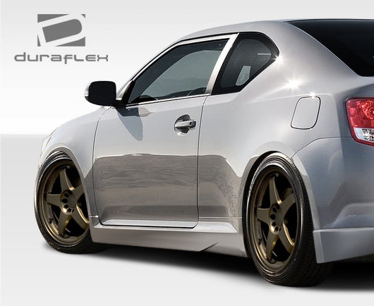 Extreme Dimensions Duraflex X-5 Side Skirts Compatible With 2011-2015 Scion TC - 2 Piece - 107598