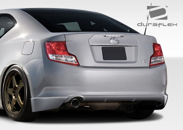 Extreme Dimensions Duraflex X-5 Rear Lip Add On Spoiler Compatible With 2011-2013 Scion TC - 2 Piece - 107600