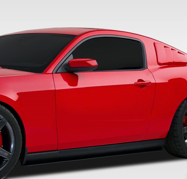 Extreme Dimensions Duraflex R-Spec Side Skirts Compatible With 2005-2014 Ford Mustang - 2 Piece - 107607