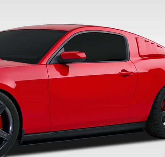 Extreme Dimensions Duraflex R-Spec Side Skirts Compatible With 2005-2014 Ford Mustang - 2 Piece - 107607