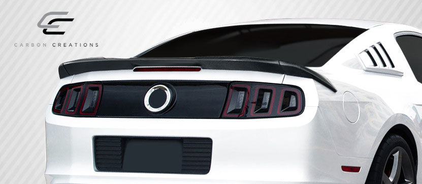 Carbon Creations R-Spec Wing Spoiler Compatible With 2010-2014 Ford Mustang - 3 Piece - 107610