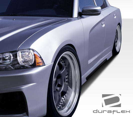 Extreme Dimensions Duraflex Circuit Side Skirts Compatible With 2011-2023 Dodge Charger - 2 Piece - 107655