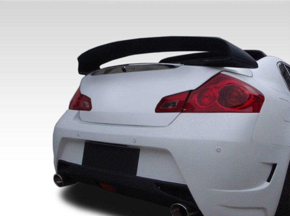 Extreme Dimensions Duraflex Elite Wing Spoiler Compatible With 2007-2013 Infiniti G Sedan - 1 Piece - 107669