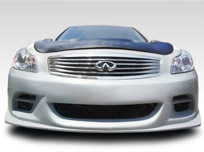 Extreme Dimensions Duraflex TS-1 Front Bumper Cover Compatible With 2007-2009 Infiniti G Sedan - 1 Piece - 107672