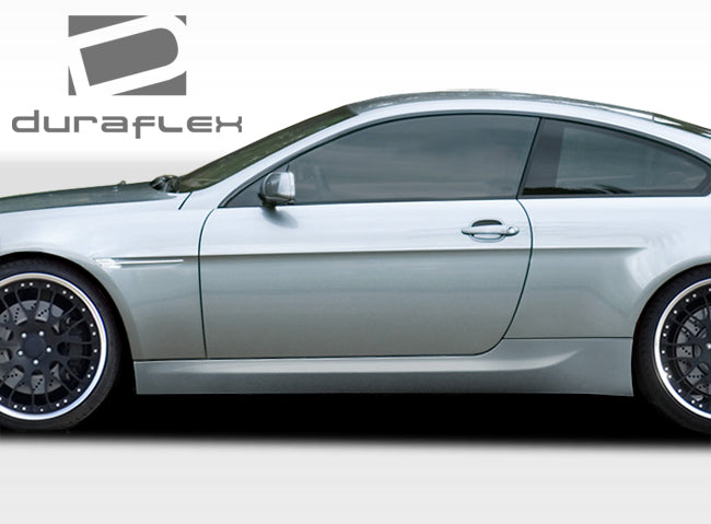 Extreme Dimensions Duraflex M6 Look Side Skirts Compatible With 2004-2010 BMW 6 Series - 2 Piece - 107703