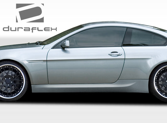 Extreme Dimensions Duraflex M6 Look Side Skirts Compatible With 2004-2010 BMW 6 Series - 2 Piece - 107703