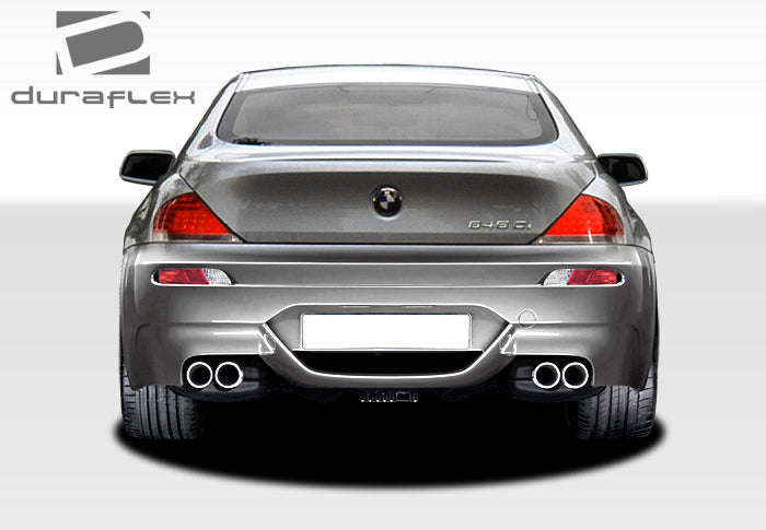 Extreme Dimensions Duraflex M6 Look Rear Bumper Cover Compatible With 2004-2010 BMW 6 Series - 1 Piece - 107704