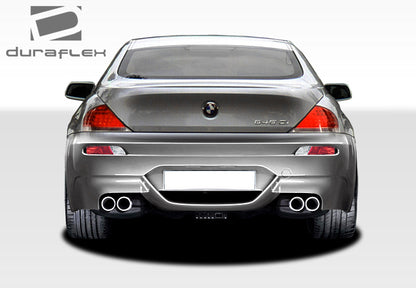 Extreme Dimensions Duraflex M6 Look Rear Bumper Cover Compatible With 2004-2010 BMW 6 Series - 1 Piece - 107704