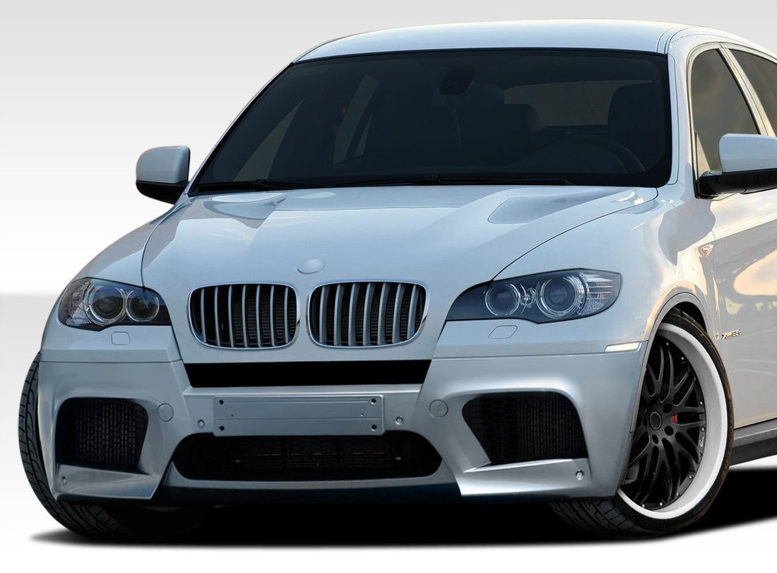 Extreme Dimensions Duraflex X6M Look Front Bumper Cover Compatible With 2008-2014 BMW X6 - 1 Piece - 107707