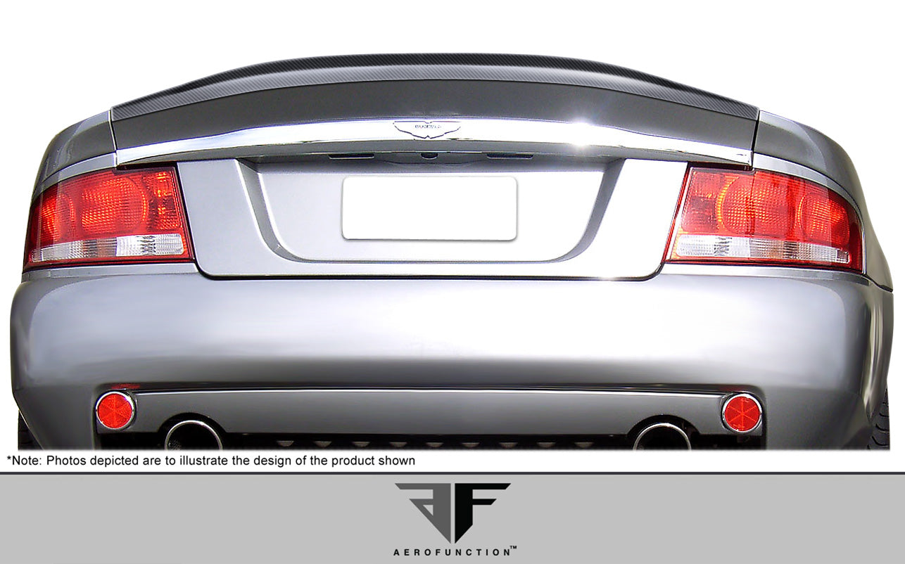Aero Function AF-1 Wing Spoiler Compatible With 2002-2005 Aston Martin Vanquish - 1 Piece - 107713