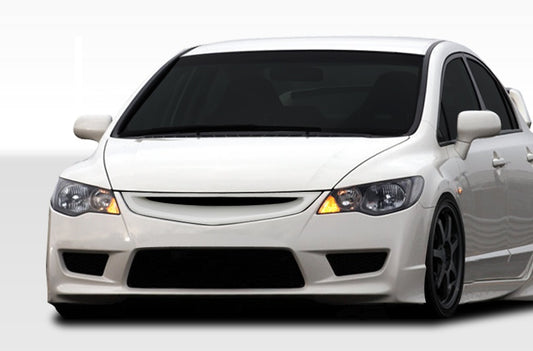 Extreme Dimensions Duraflex Type R Front Bumper Cover Compatible With 2006-2011 Honda Civic - 1 Piece - 107736