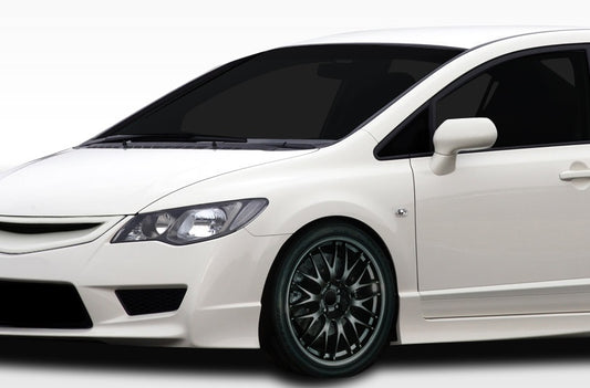 Extreme Dimensions Duraflex Type R Fender Compatible With 2006-2011 Honda Civic - 2 Piece - 107741