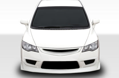 Extreme Dimensions Duraflex Type R Front Lip Spoiler Compatible With 2006-2011 Honda Civic - 1 Piece - 107742