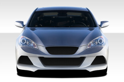 Extreme Dimensions Duraflex J-Spec Front Bumper Cover Compatible With 2010-2012 Hyundai Genesis - 1 Piece - 107752