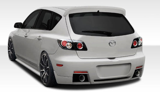 Extreme Dimensions Duraflex X-Sport Rear Bumper Cover Compatible With 2004-2009 Mazda Mazda 3 HB - 1 Piece - 107763