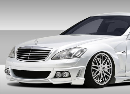 Extreme Dimensions Duraflex Eros Version 2 Front Bumper Cover Compatible With 2007-2009 Mercedes S Class - 1 Piece - 107792