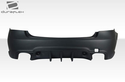 Extreme Dimensions Duraflex Eros Version 1 Rear Bumper Cover Compatible With 2010-2016 Mercedes E Class - 1 Piece - 107799