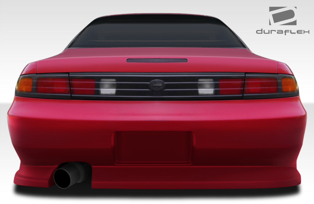 Extreme Dimensions Duraflex WX-9 Rear Bumper Cover Compatible With 1995-1998 Nissan 240SX - 1 Piece - 107825