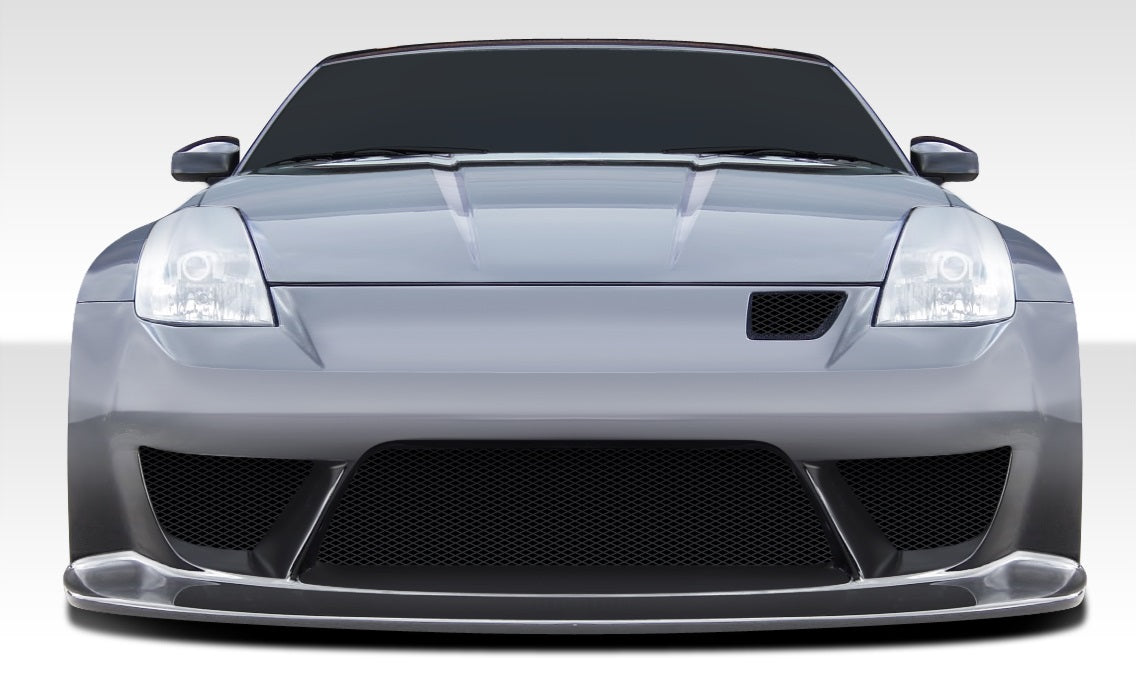 Extreme Dimensions Duraflex J-Spec 2 Front Bumper Cover Compatible With 2003-2008 Nissan 350Z - 1 Piece - 107832
