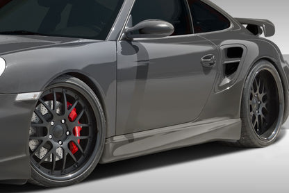 Extreme Dimensions Duraflex Eros Version 1 Side Skirts Compatible With 2005-2012 Porsche 997 - 2 Piece - 107837