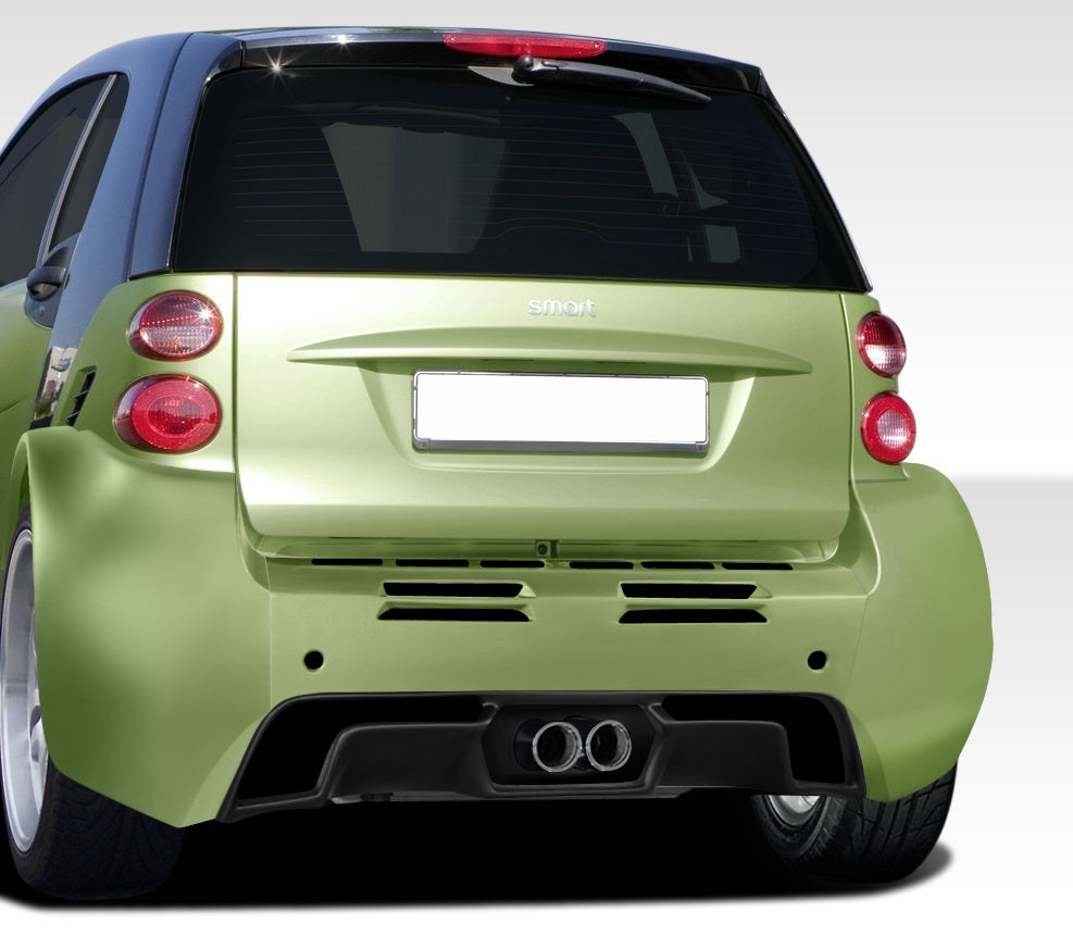 Extreme Dimensions Duraflex GT300 Wide Body Rear Bumper Cover Compatible With 2008-2016 Smart ForTwo - 1 Piece - 107845