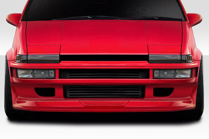 Extreme Dimensions Duraflex MB-R Front Bumper Cover Compatible With 1984-1987 Toyota Corolla - 1 Piece - 107846