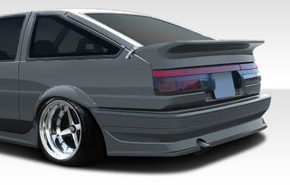 Extreme Dimensions Duraflex MB-R Rear Bumper Cover Compatible With 1984-1987 Toyota Corolla - 1 Piece - 107848