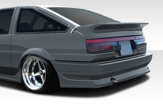 Extreme Dimensions Duraflex MB-R Rear Bumper Cover Compatible With 1984-1987 Toyota Corolla - 1 Piece - 107848