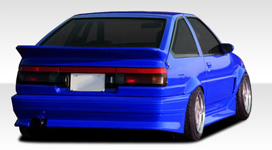 Extreme Dimensions Duraflex RF Design Rear Bumper Cover Compatible With 1984-1987 Toyota Corolla - 1 Piece - 107851