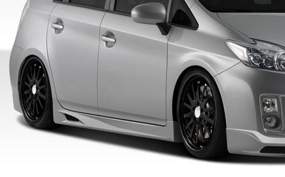 Extreme Dimensions Duraflex K-1 Side Skirts Compatible With 2010-2015 Toyota Prius - 2 Piece - 107853