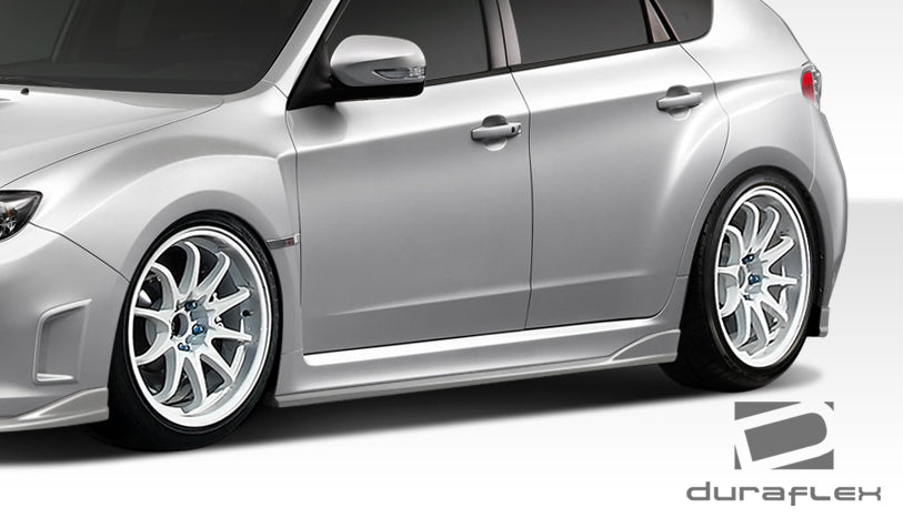 Extreme Dimensions Duraflex C-Speed 2 Side Skirts Compatible With 2008-2014 Subaru Impreza - 2 Piece - 107863
