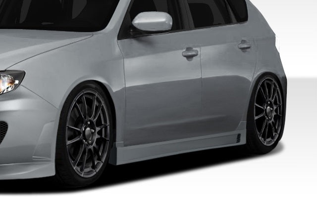 Extreme Dimensions Duraflex C-Speed 3 Side Skirts Compatible With 2008-2011 Subaru Impreza - 2 Piece - 107866