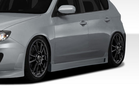 Extreme Dimensions Duraflex C-Speed 3 Side Skirts Compatible With 2008-2011 Subaru Impreza - 2 Piece - 107866