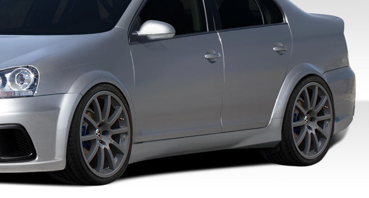 Extreme Dimensions Duraflex R-GT Wide Body Side Skirts Compatible With 2005-2010 Volkswagen Jetta - 2 Piece - 107876