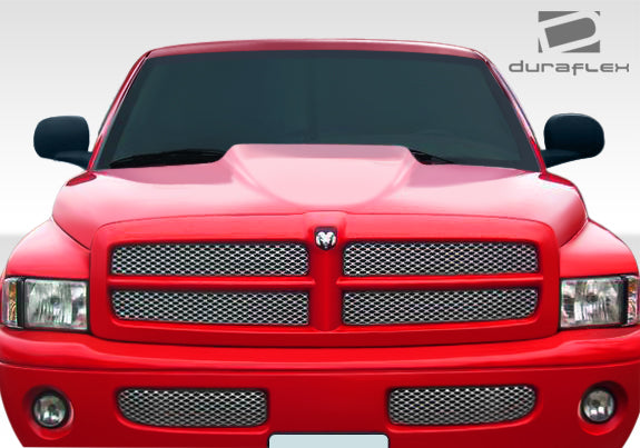 Extreme Dimensions Duraflex Cowl Hood Compatible With 1994-2001 Dodge Ram - 1 Piece - 107902