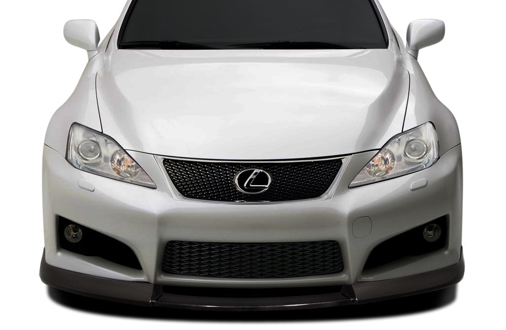 Aero Function AF-1 Front Lip Spoiler Compatible With 2008-2014 Lexus IS-F - 1 Piece - 107907