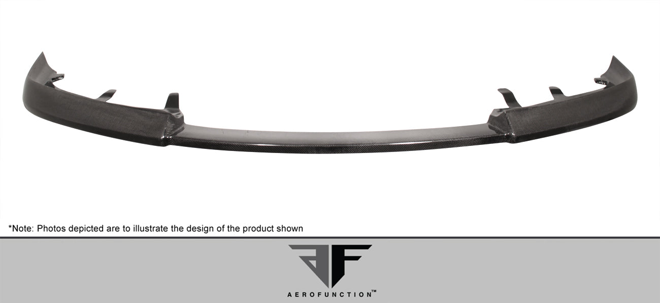 Aero Function AF-1 Front Lip Spoiler Compatible With 2008-2014 Lexus IS-F - 1 Piece - 107907