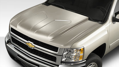 Extreme Dimensions Duraflex G-Force Hood Compatible With 2007-2013 Chevrolet Silverado - 1 Piece - 107944