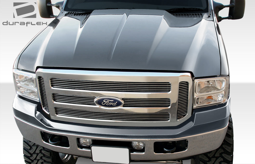 Extreme Dimensions Duraflex Cowl Hood Compatible With 1999-2007 Ford Super Duty - 1 Piece - 107946