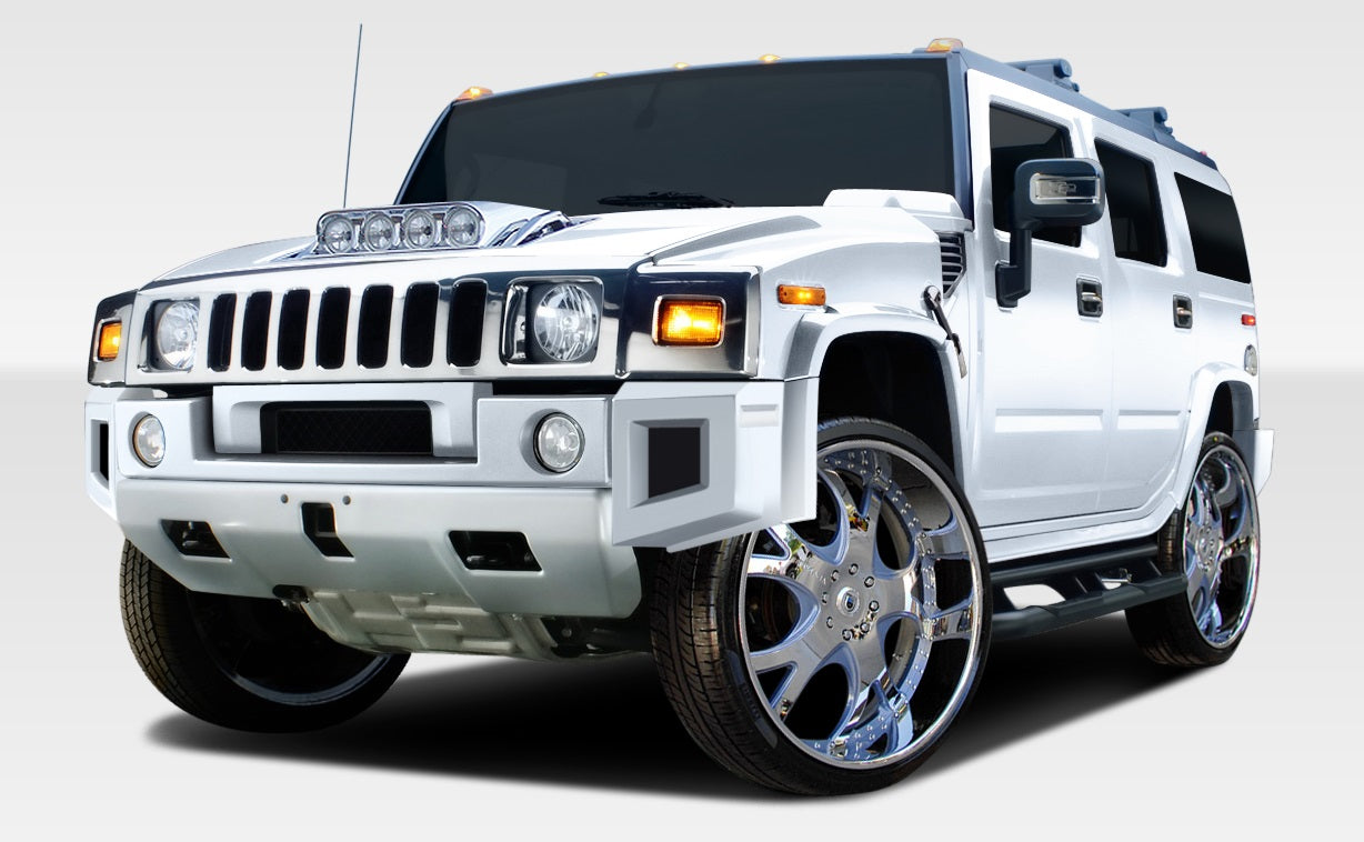 Extreme Dimensions Duraflex BR-N Body Kit Compatible With 2003-2009 Hummer H2 - 9 Piece - 107961