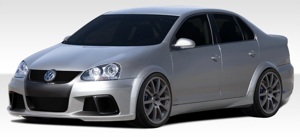 Extreme Dimensions Duraflex R-GT Wide Body Kit Compatible With 2005-2010 Volkswagen Jetta 4DR - 18 Piece - 108009