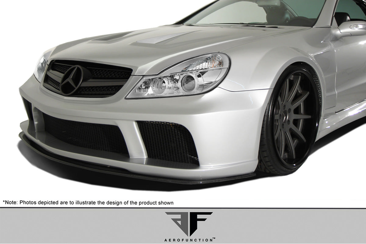 Aero Function AF-Signature 2 Series Wide Body Front Bumper Cover Compatible With 2003-2012 Mercedes SL - 1 Piece - 108016