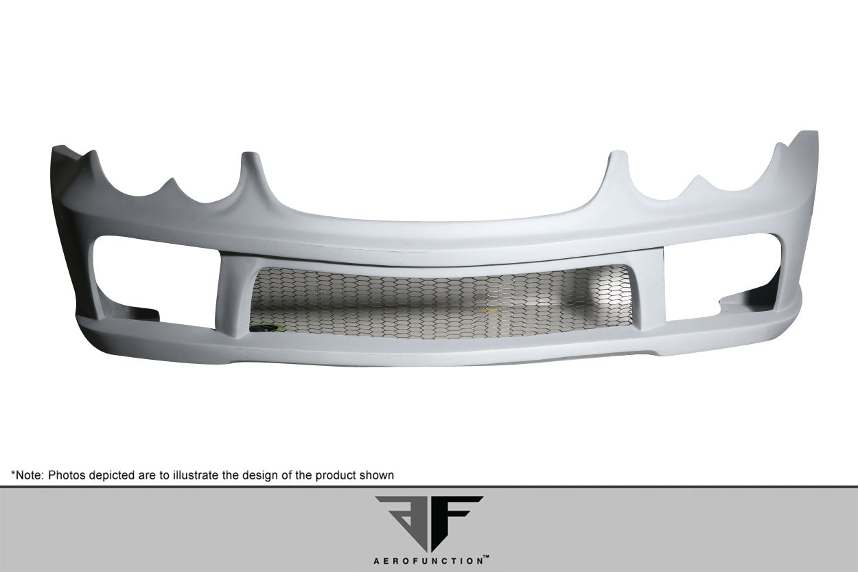 Aero Function AF-Signature 1 Series Wide Body Front Bumper Cover Compatible With 2003-2008 Mercedes SL - 1 Piece - 108018
