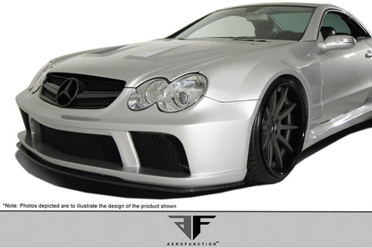 Aero Function AF-Signature 1 Series Wide Body Front Bumper Cover Compatible With 2003-2008 Mercedes SL - 1 Piece - 108018
