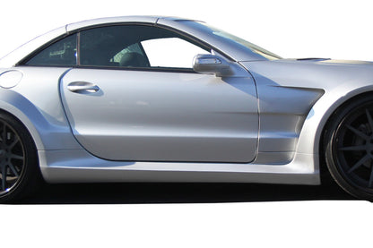Aero Function AF-Signature 1 Series Wide Body Side Skirts Compatible With 2003-2012 Mercedes SL - 2 Piece - 108021