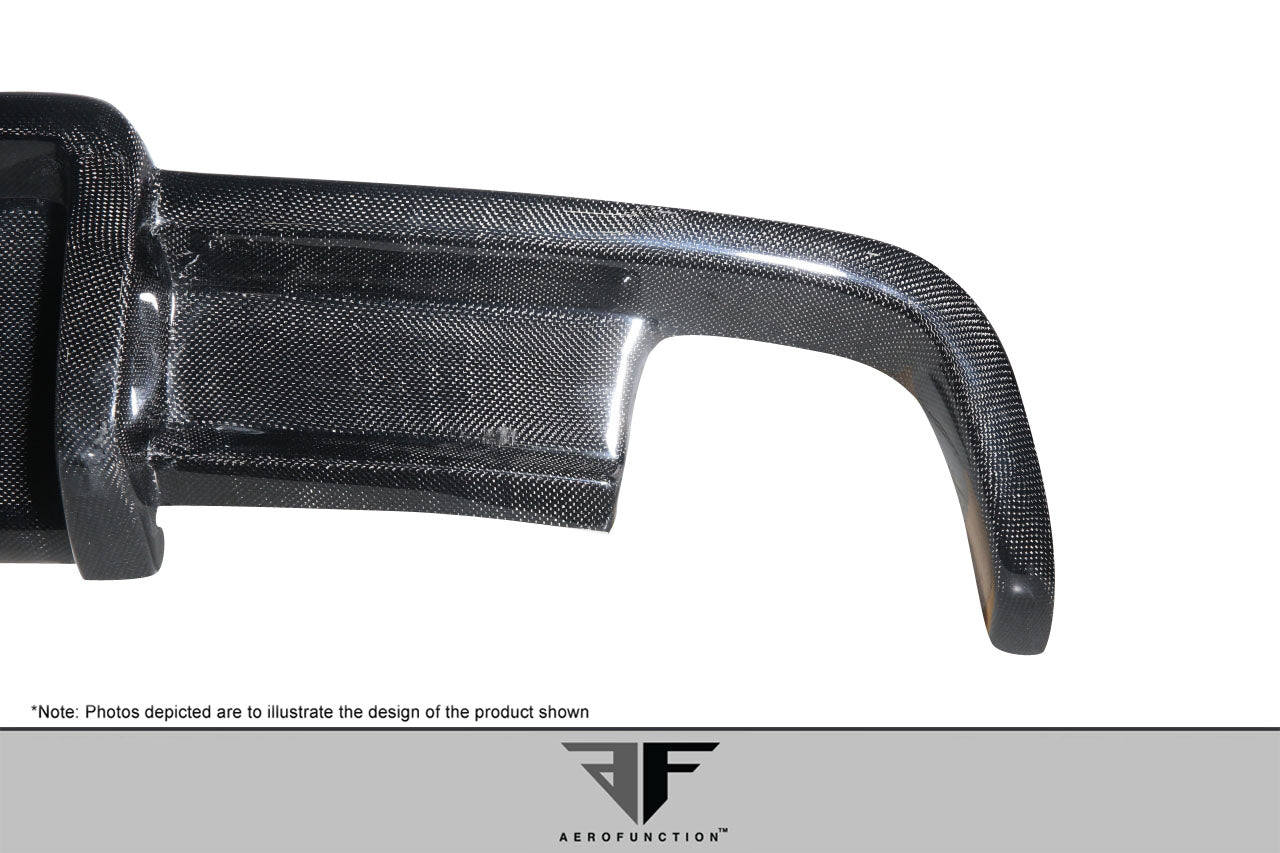 Aero Function AF-Signature 1 Series Wide Body Rear Lip Add On Spoiler Compatible With 2003-2012 Mercedes SL - 1 Piece - 108024